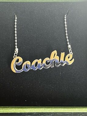 Coachie Silver Custom Necklace